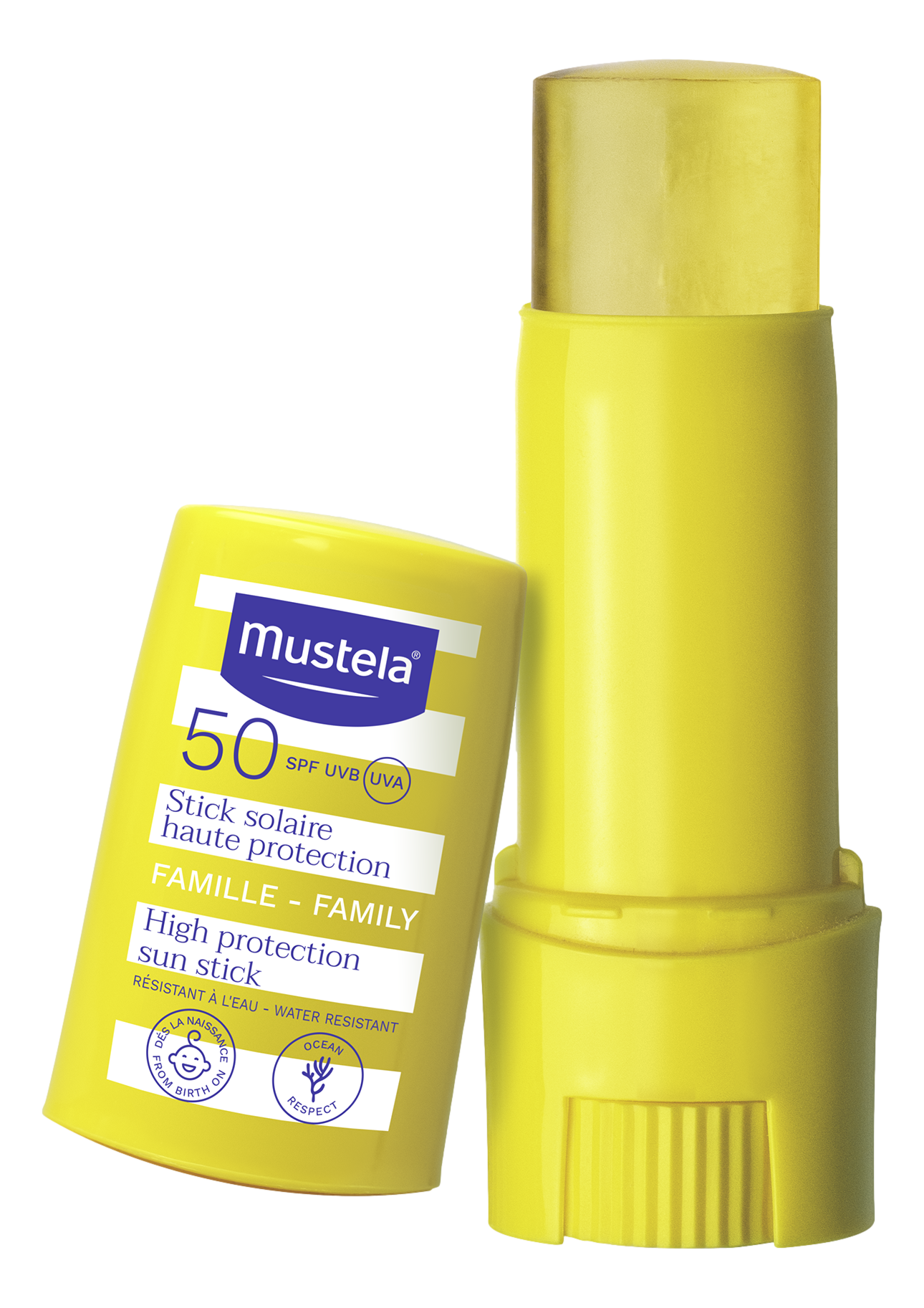 MUSTELA SOLAIRE SPF 50 stick solaire   9ml